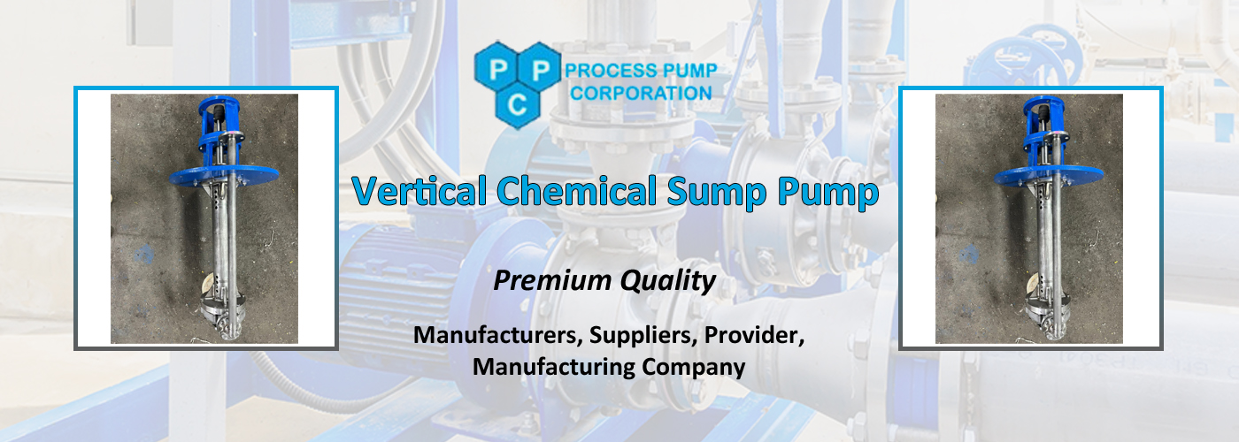 Vertical Chemical Sump Pump